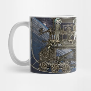 Oriental Steampunk Space Expess Mug